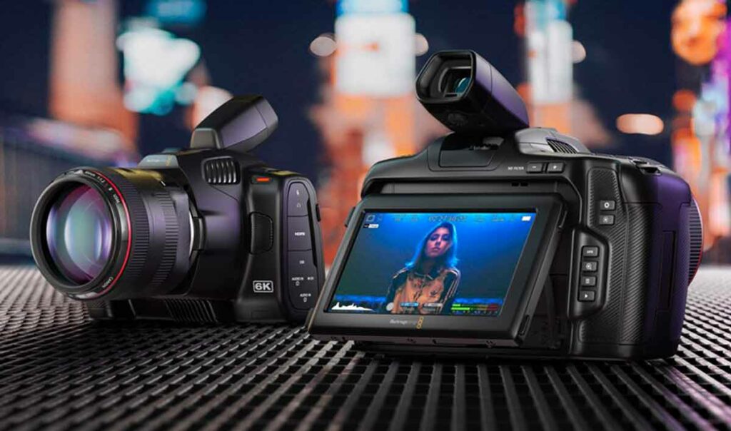 blackmagic pocket cinema camera 6K pro camaras.video