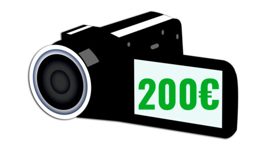 cámaras de vídeo baratas 200 euros camaras.video