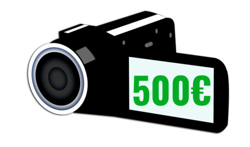 cámaras de vídeo baratas 500 euros camaras.video