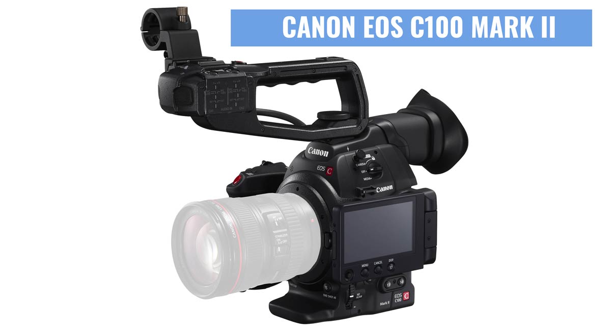 cámara de cine canon eos c100 mark ii camaras.video