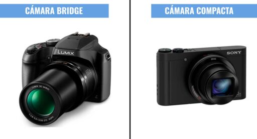 cámaras bridge VS cámaras compactas camaras.video